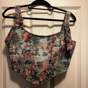Free People: High Valley Corset Top